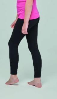 Gyerek leggings - fekete