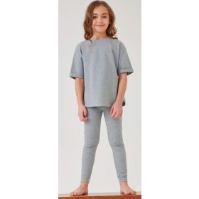 Gyerek leggings - szürke