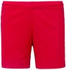 Proact női sport short - sport piros