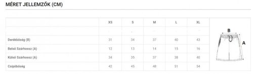 Proact női sport short - sport piros