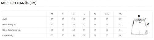 Proact kosárlabda short - fekete