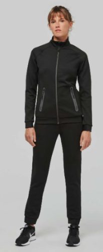 Proact női magas nyakú dzseki /kabát - fekete