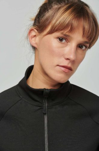 Proact női magas nyakú dzseki /kabát - fekete