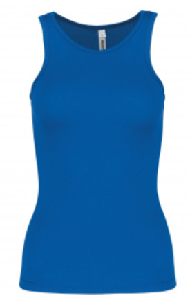Női sport trikó - aqua kék