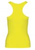 Női sport trikó - fluo sárga