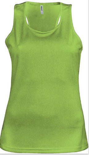 Női sport trikó - lime