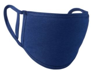Premier 2 rétegű szájmaszk - navy / 5db = csomag