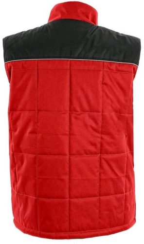 Seattle bélelt mellény - piros/fekete