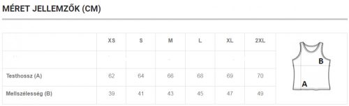 Sol's női pamut sport trikó - orange