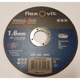 Speedo 125x1,6x22,2 vágókorong