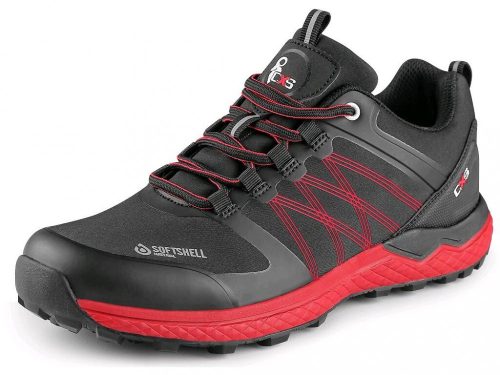 Sport Softshell szabadidős cipő - fekete/piros