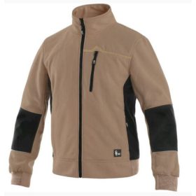 Texas cipzáros pulóver - bézs