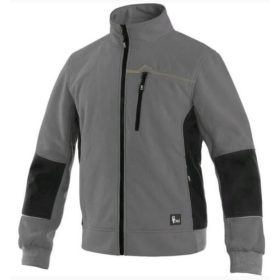 Texas cipzáras pulóver - szürke