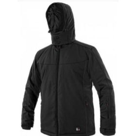 Férfi bélelet softshell kabát - fekete