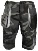 WICTOR camo-grey rövidnadrág