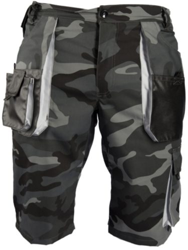 WICTOR camo-grey rövidnadrág