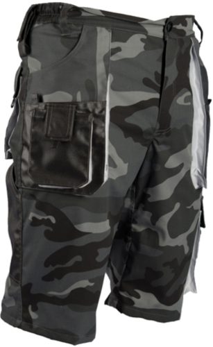 WICTOR camo-grey rövidnadrág