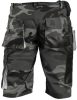 WICTOR camo-grey rövidnadrág