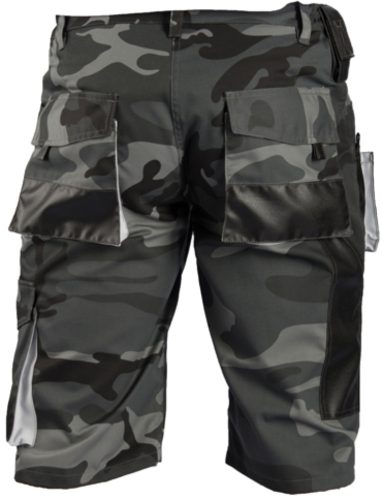 WICTOR camo-grey rövidnadrág