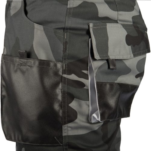 WICTOR camo-grey rövidnadrág
