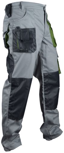 WICTOR világos szürke - borsózöld derekasnadrág