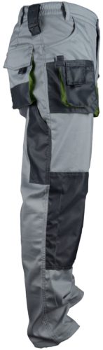 WICTOR világos szürke - borsózöld derekasnadrág