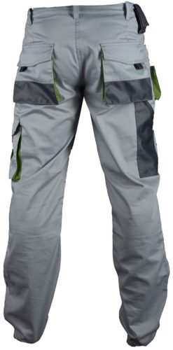 WICTOR világos szürke - borsózöld derekasnadrág